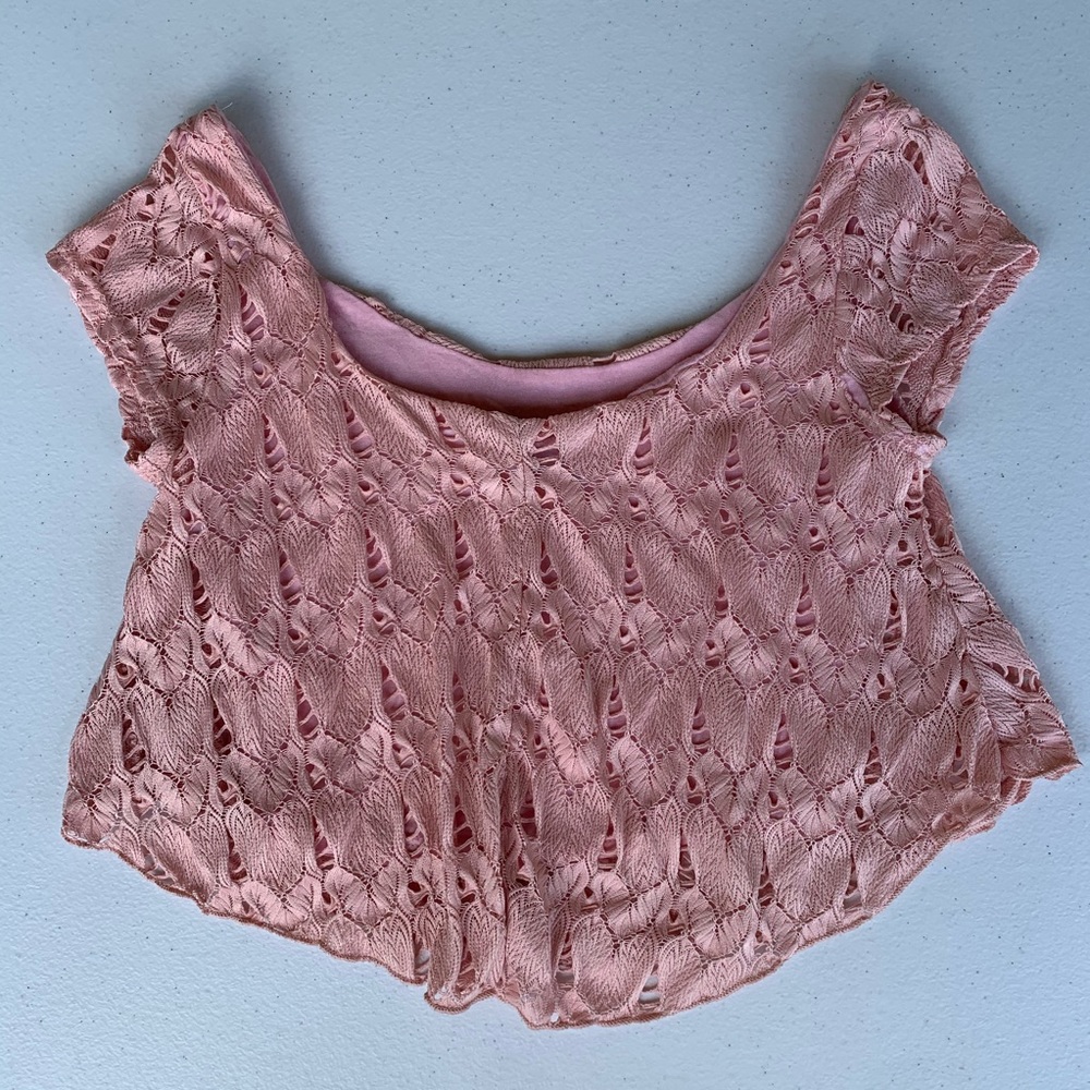Pink Crop Top - Picture 4 of 5